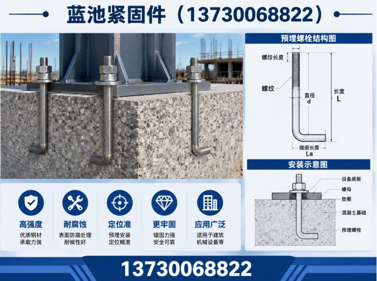 临漳县预埋螺栓展示图